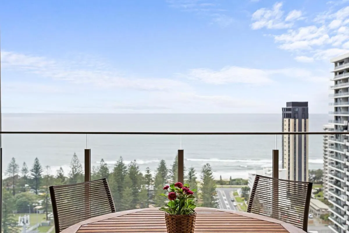 Apartment Stunning Ocean Views Broadbeach 3Br2Ba Modern Apt Gold Coast